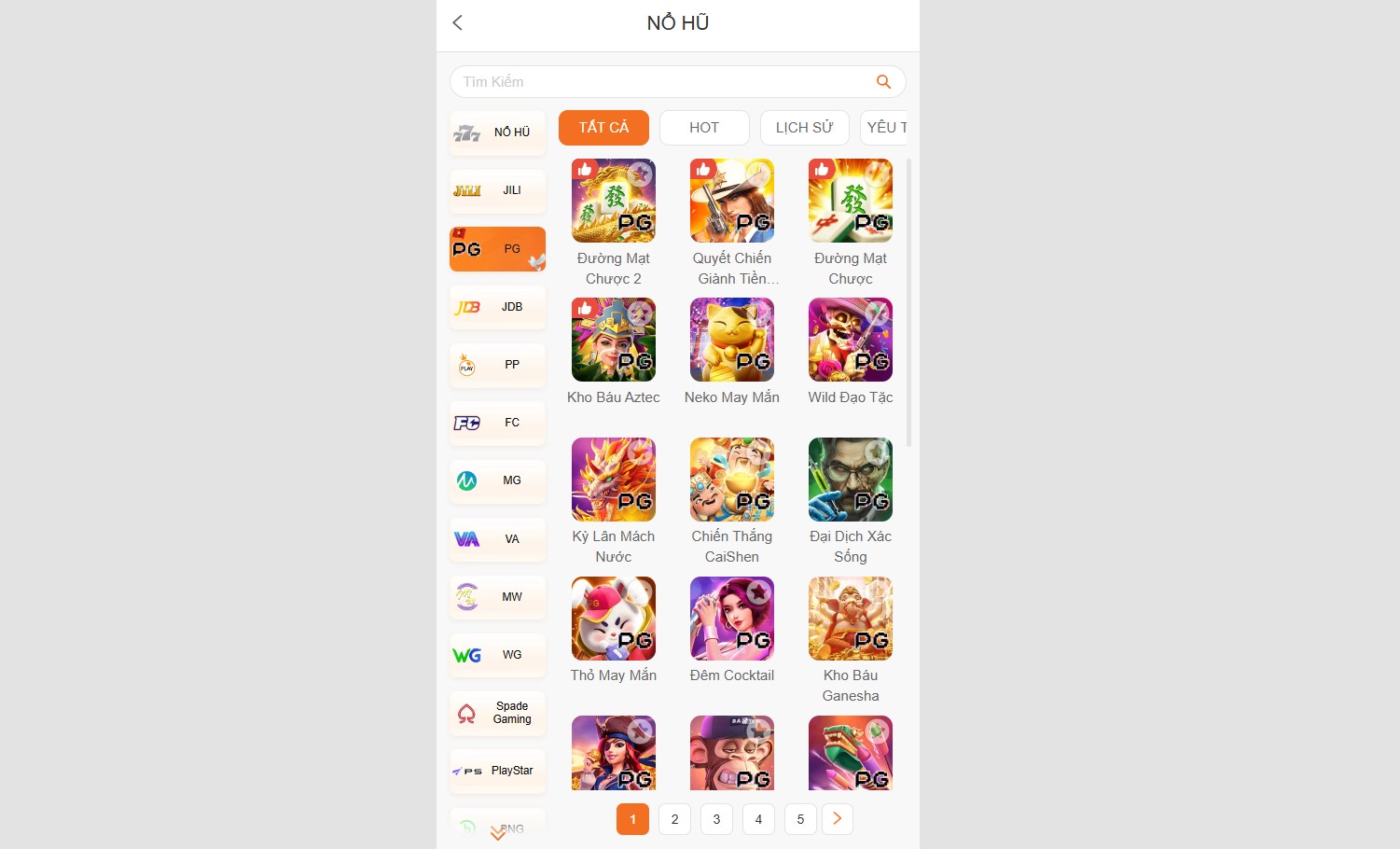 Hàng trăm slot game nổ hũ đặc sắc với tỷ lệ nổ cực cao